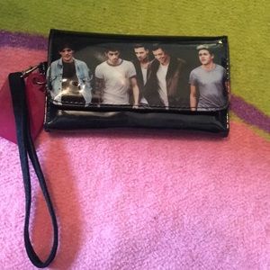 One Direction wristlet wallet
